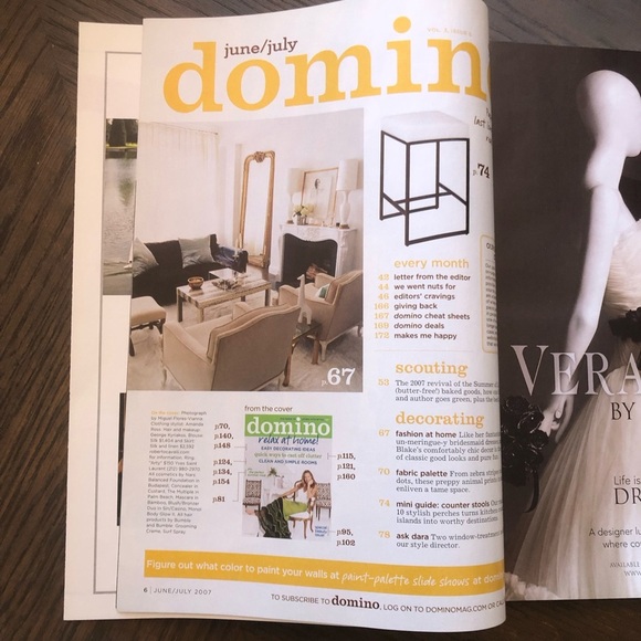 Domino Magazine Bundle 3 issues dated 2006-2008 - Picture 3 of 13